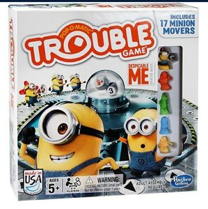 Hasbro Pop-o-matic Trouble Game Despicable Me